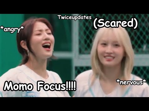 twice momo scared and scolded by jihyo *she always confused*