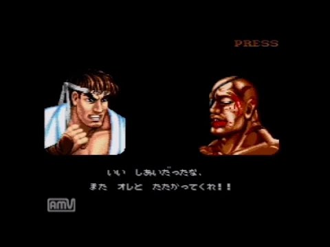 【SFC】ストリートファイター2ターボ　リュウでプレイ　難易度Lv8/ターボ3【Street Fighter 2 Turbo】