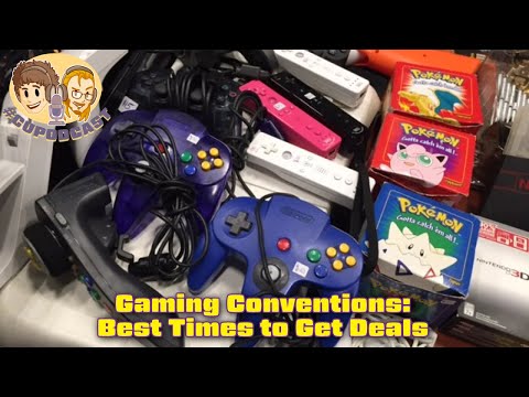 Best Times for Game Convention Deals - #CUPodcast Voice Messages #62