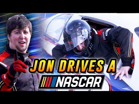 Racing a NASCAR Driver - JonTron