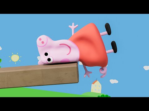 Peppa Pig Parody - Jelly race 🐷