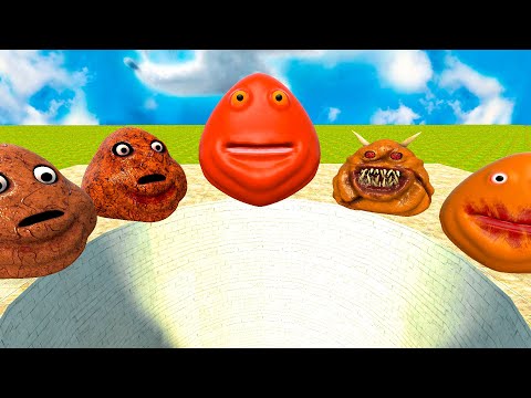 SECRET 😱 BIG PIT ANXIETY POU KILLER BOU FROM BOU'S REVENGE In Garry's Mod!