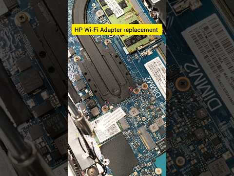 HP EliteBook Wi-Fi Card replacement #hp #shortsfeed #laptoprepair #instaviral #viralvideo #shorts