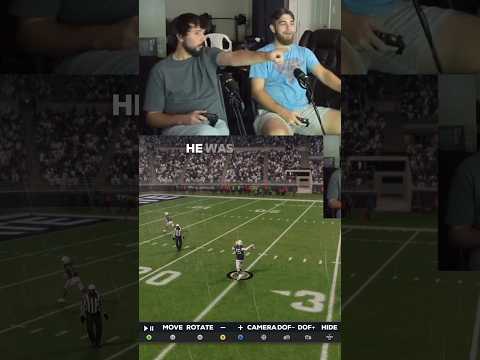 CPU Abandons the Play #football #videogames #sports