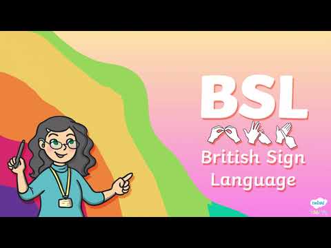 International Sign Language Day | BSL | Easy Sign Language for Kids | Twinkl Kids Tv