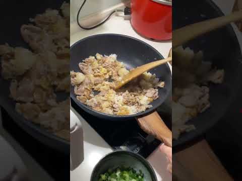 嘿蛋炒飯最簡單最困難！#food