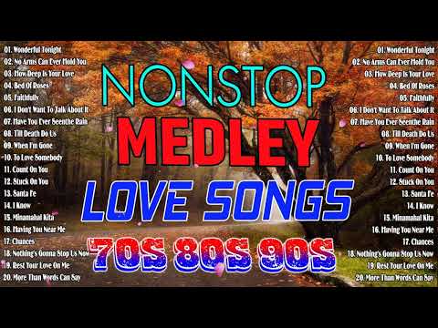 Nonstop Medley Love Songs 80's 90's Playlist | Best Slow Rock Love Song Nonstop