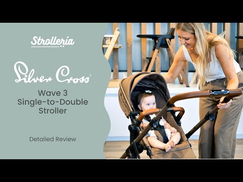 Silver Cross Wave 3 Stroller Review | Single-to-Double