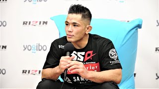 Yogibo presents RIZIN.29　アラン“ヒロ”ヤマニハ　試合後インタビュー