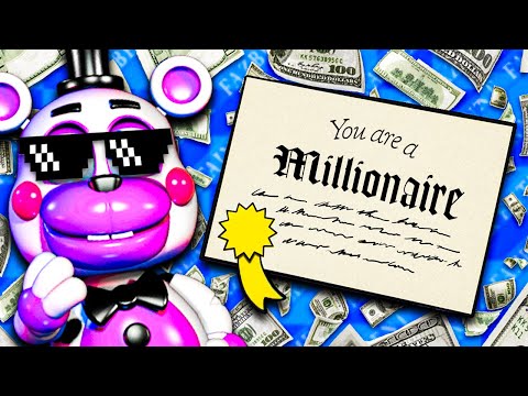 The Quest to Become a MILLIONAIRE in FNAF: Pizzeria Simulator