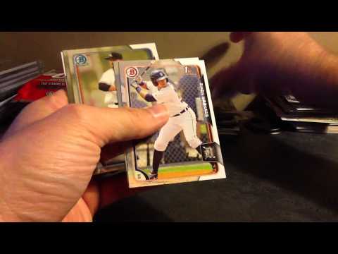 2015 Bowman Jumbo Baseball break