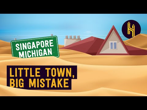 How This Michigan Town Accidentally Buried Itself in Sand