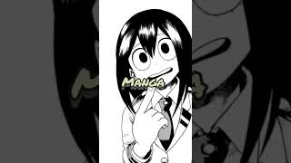 Boku no hero academia (Tsuyu Asui: Anime vs Manga vs Fanart vs Cosplay)#Voltryek y #evolution