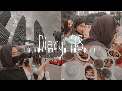 Diary 08 - Thrift Shopping 🛍️, City walks🌆, Park🌅