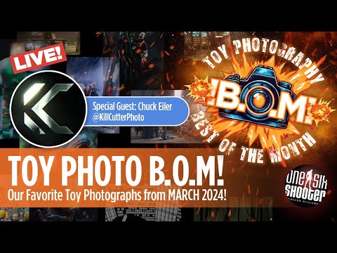 Toy Photography Best of the Month: MARCH 2024 w/KillCutterPhoto