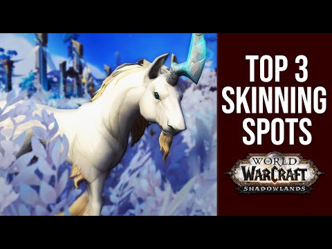 Top 3 Best Skinning Spots (so far!) in Shadowlands