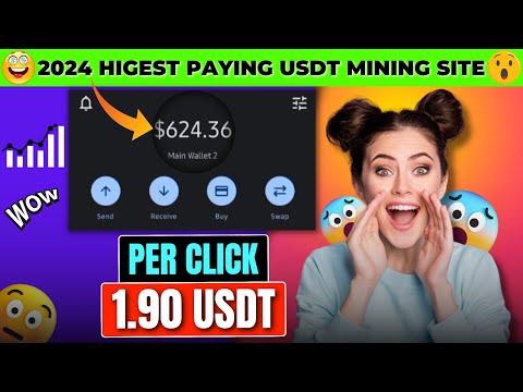 (DO NOT MISS❌) PER CLICK 1.90 USDT & INSTANT WITHDRAW (🎁PROOF) : HIGEST PAYING USDT MINING WEBSITE 🚀