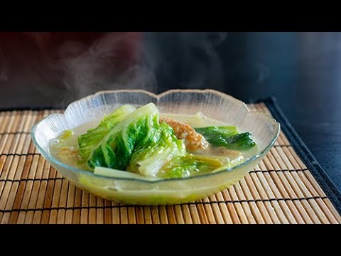 莴笋鸡蛋汤 / Romaine Lettuce Egg Soup