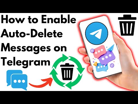 How to Auto Delete Message in Telegram | How to Set Auto Delete Message in Telegram Account