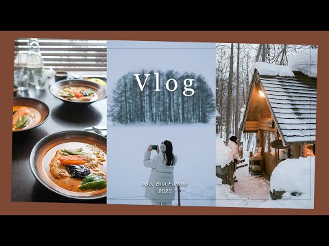 SUB)Trip to Hokkaido! 🌲Biei, Furano Tour! Coffee in the forest, Tempura, SoupCurry, Ramen | ep3