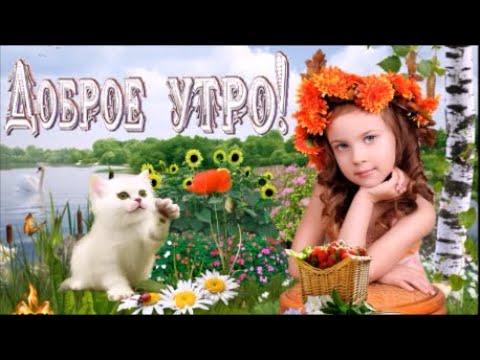 Доброе Утро ! Прекрасного Дня!Музыкальная Открытка.