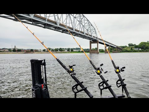 This GIANT RIVER Was LOADED WITH FISH!! (Twisted Cats Tournament Prefishing)