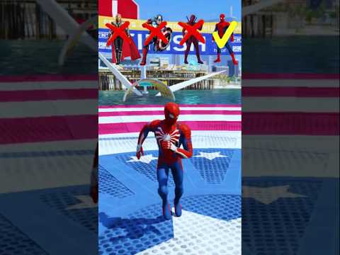 The Incredibles Challenge Ep254 #spiderman #ironman #batman #gta5