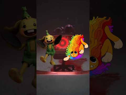 YARNABY vs ALL POPPY PLAYTIME CHAPTER 2 CHARACTERS! #shorts #viral #viralshorts #fight