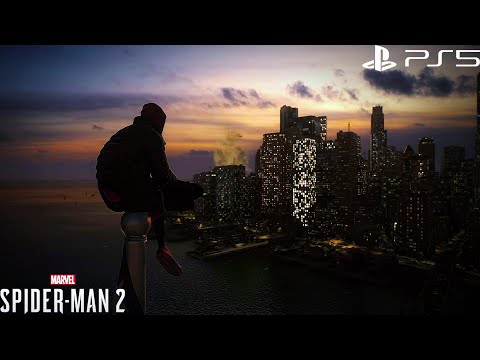 Metro Boomin, A$AP Rocky, Roisee - Am I Dreaming | Swinging to music Spider-Man 2 (PS5)