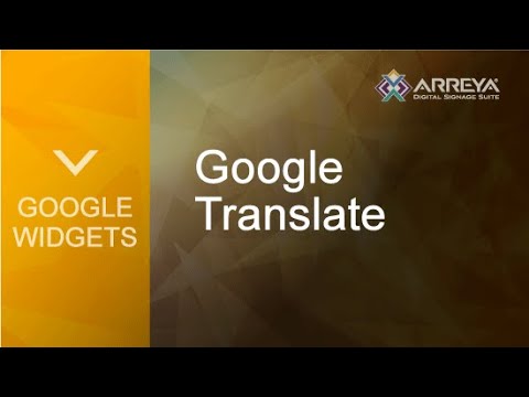 How To: Embed Google Translate