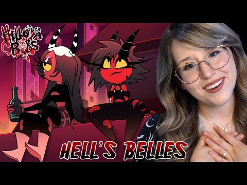 THEATRE NERD REACTS TO HELLUVA BOSS - HELL'S BELLES - HELLUVA SHORTS 1