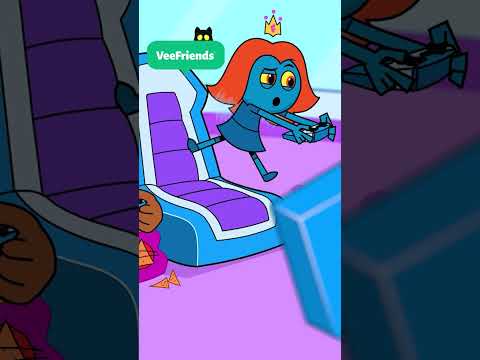 Fun Video Games and Rage🎮🕹️ | VeeFriends🐘🐻 | NEW! | Monster Cartoon for Kids