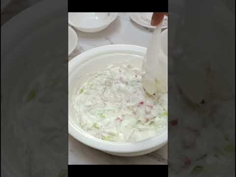 Easy Dahi Raita! #youtubeshorts #shorts #dahiraita