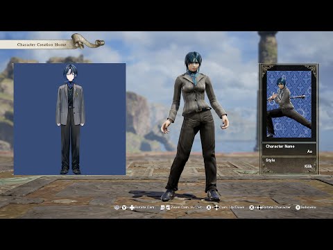 SoulCalibur 6; Hiodoshi Ao (Hololive ReGLOSS) custom character video guide by Zeno XC