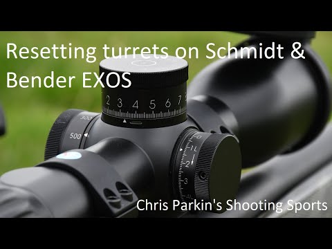 Zeroing Schmidt & Bender Exos Turrets