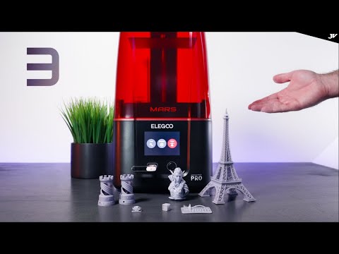 Elegoo Mars 3 Pro - 4K Resin 3D Printer - Unbox & Setup