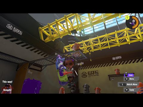 I'm growing attached to this weapon | Splatoon 3 | Made with Clipchamp