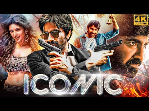 Ravi Teja's ICONIC - Blockbuster Hindi Dubbed Full Movie | Sree Leela, Jayaram | South Action Movie