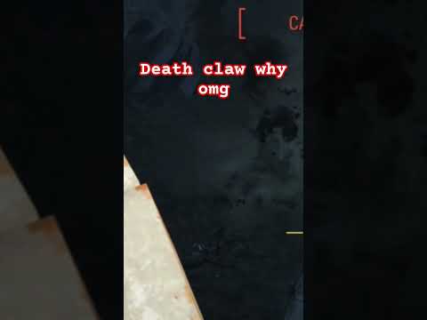 Fallout 4 Death claw Ripping apart a body wow lol. #keyringjay #fallout4 #Deathclaw