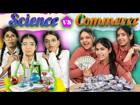 Science vs Commerce Class | School Student Life | Anaysa