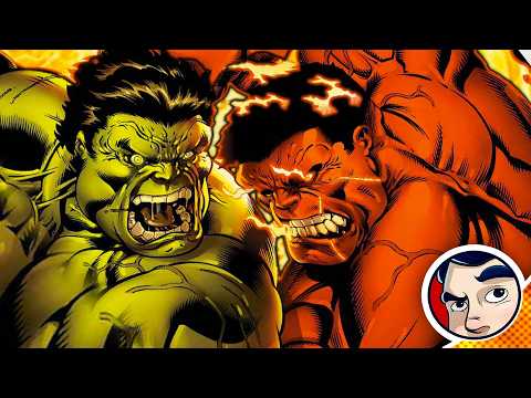 Red Hulk vs Incredible Hulk - Full Story