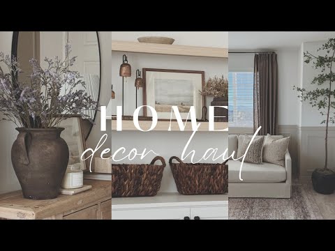 Home Decor Haul & Style With Me 2024 || Early Spring Purchases || Target, McGee & Co  & More