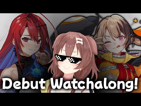 【Debut Watchalong】EN新人ちゃんデビュー配信見ながら喋る配信【#holoJustice】