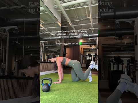 The hip mobility exercise everyone should be doing! #motivation #hipmobility #fitnesslifestyle