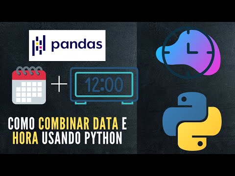 Tutorial Python | Como Juntar Data & Hora usando Python (Pandas)