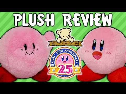 Kirby 25th Anniversary Sanei Plush REVIEW!