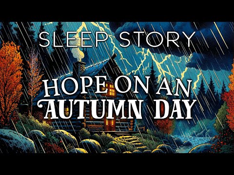 A Peaceful Walk Through the Autumn Woods: Hope’s Soothing Cabin Life (New Version)