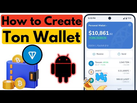 How to Create Ton Wallet | Create Ton Wallet on Android Phone (2024)