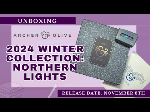 Unboxing: Archer & Olive Winter 2024 Collection - Northern Lights