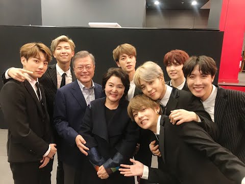 South Korean president Moon Jae-in is a big BTS fan